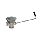 Component Hardware D55-7510-R - Twist Handle Waste Outlet, 2