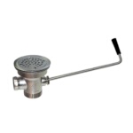 Component Hardware D55-7510 - Twist Handle Waste Outlet, 1-1/2