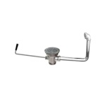 Component Hardware D55-7515 - Twist Handle Waste Outlet, 2