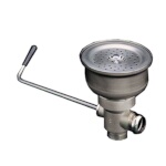 Component Hardware D63-4151 - Twist Handle Waste Outlet, 6-1/2