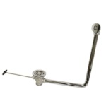 Component Hardware DBN-8015 - Universal Rotary Waste Outlet, twist lock, fits 3-1/2