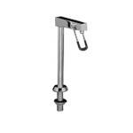 Component Hardware KL26-5012-SP - Glass Filler, deck mount, 12