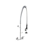 Component Hardware KL53-10L1-BR - Pre-Rinse Assembly, wall mount, 8