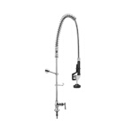 Component Hardware KL63-1000-BR - Pre-Rinse Assembly, deck mount, wall bracket