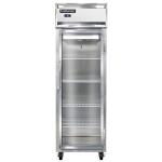 Continental 1FSNSAGD - Reach-In Freezer, one-section, shallow depth, narrow glass door