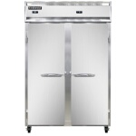 Continental 2RFNSS - Reach-In Dual Temp Unit, two-section, (2) full-height solid doors