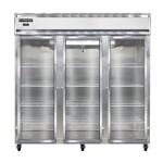 Continental 3FNSAGD - Reach-In Freezer, three-section, narrow glass doors