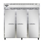 Continental 3FSN - Reach-In Freezer, three-section, shallow depth, full-height solid doors