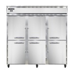 Continental 3RNSAPTHD - Pass-Thru Refrigerator, three-section, half-height solid doors