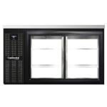 Continental BB59NSGDPT - Back Bar Cooler, pass-thru, 59