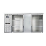 Continental BB69SNSSGD - Back Bar Cooler, Shallow Depth, 69