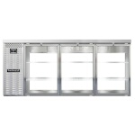 Continental BB79NSSGDPT - Back Bar Cooler, pass-thru, 79