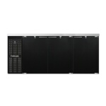 Continental BB79SN - Back Bar Cooler, Shallow Depth, 79