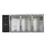 Continental BB79SNGD - Back Bar Cooler, Shallow Depth, 79