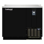 Continental BC37N - Flat Top Bottle Cooler, 37