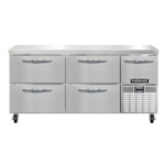 Continental FA68N-D - Work Top Freezer, 68