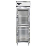 Continental D1RNSAGDHD - Reach-In Refrigerator, one-section, half-height glass doors