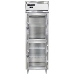 Continental D1FNGDHD - Reach-In Freezer, one-section, half-height glass doors