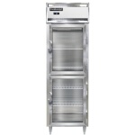 Continental D1FNSSGDHD - Reach-In Freezer, one-section, half-height glass doors