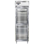 Continental D1FSNSSGDHD - Reach-In Freezer, one-section, shallow depth, half-height glass doors