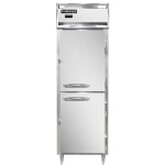Continental DL1W-SA-PT-HD - Pass-Thru Heated Cabinet, one-section, narrow half-height doors