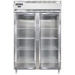 Continental D2FNSSGD - Reach-In Freezer, two-section, full-height glass doors