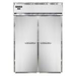 Continental D2FINSSE - Extra-High Freezer, roll-in, two-section, solid doors, stainless steel ramps