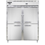 Continental D2RFENSSHD - Reach-In Dual Temp Unit, two-section, 57