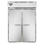 Continental DL2WI-E - Extra-High Roll-In Warmer, two-section, (2) full-height solid doors