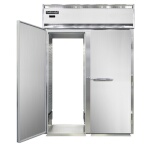 Continental DL2WI-RT-E - Extra-High Roll-Thru Warmer, two-section, full-height solid doors