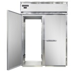 Continental DL2WI-RT - Roll-Thru Warmer, two-section, full-height solid doors