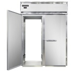 Continental DL2WI-SA-RT - Roll-Thru Warmer, two-section, full-height solid doors