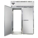 Continental DL2WI-SS-RT-E - Extra-High Roll-Thru Warmer, two-section, full-height solid doors