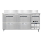 Continental DFA68NSSBS-D - Work Top Freezer, 68