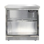Continental SW32NGD-FB - Work Top Refrigerator, 32