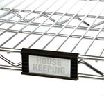 Focus Foodservice FSHELF3B - Shelf Label Holder, 3