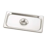Crestware 5220 - Steam Table Pan Cover, 1/2 Size, Solid (Case of 24)