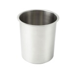 Crestware BM08 - Bain Marie, 8-1/4 qt., 18/8 polished stainless steel, (Case of 24)