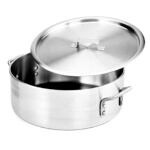 Crestware BZR10 - Brazier & Cover, 10 qt., 13-3/8
