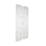 Crestware FP1DT - Food Pan Drain Tray, full size, clear, (Case of 20)