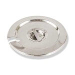 Crestware IPC11 - Inset Cover, Fits 11 qt., Round, Notched (Case of 36)
