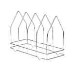 Crestware PSR - Pizza Screen Rack, 4 sections, wire, (Case of 12)