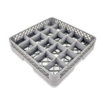 Crestware RBC20 - Dishwasher Rack, 20 compartment, handgrips, gray, (Case of 6)