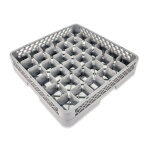 Crestware RBC36 - Dishwasher Rack, 36 compartment, handgrips, gray, (Case of 6)