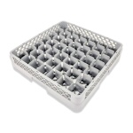 Crestware RBC49 - Dishwasher Rack, 49 compartment, handgrips, gray, (Case of 6)