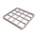 Crestware REC16 - Rack Extender, 16 compartment, gray color, (Case of 12)