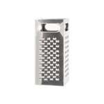Crestware SSG1 - Grater, square, four-sided, 18/8 stainless steel, (Case of 24)