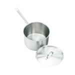 Crestware SSPAN7WC - Induction Sauce Pan, 7-5/8 qt, (Case of 4)