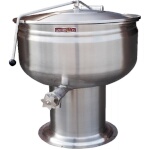 Crown Steam DP-20F - Stationary Kettle, direct steam, 20 gallon, full jacket, 2