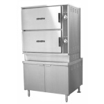 Crown Steam ECX-16 - Convection Steamer, electric, (2) compartment, (16) pan total, 36